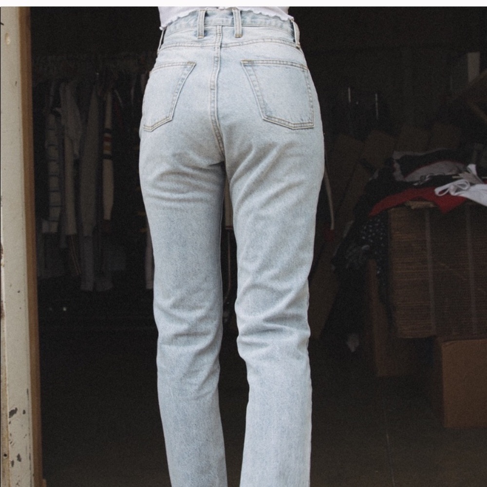 Jane light wash jeans Brandy melville